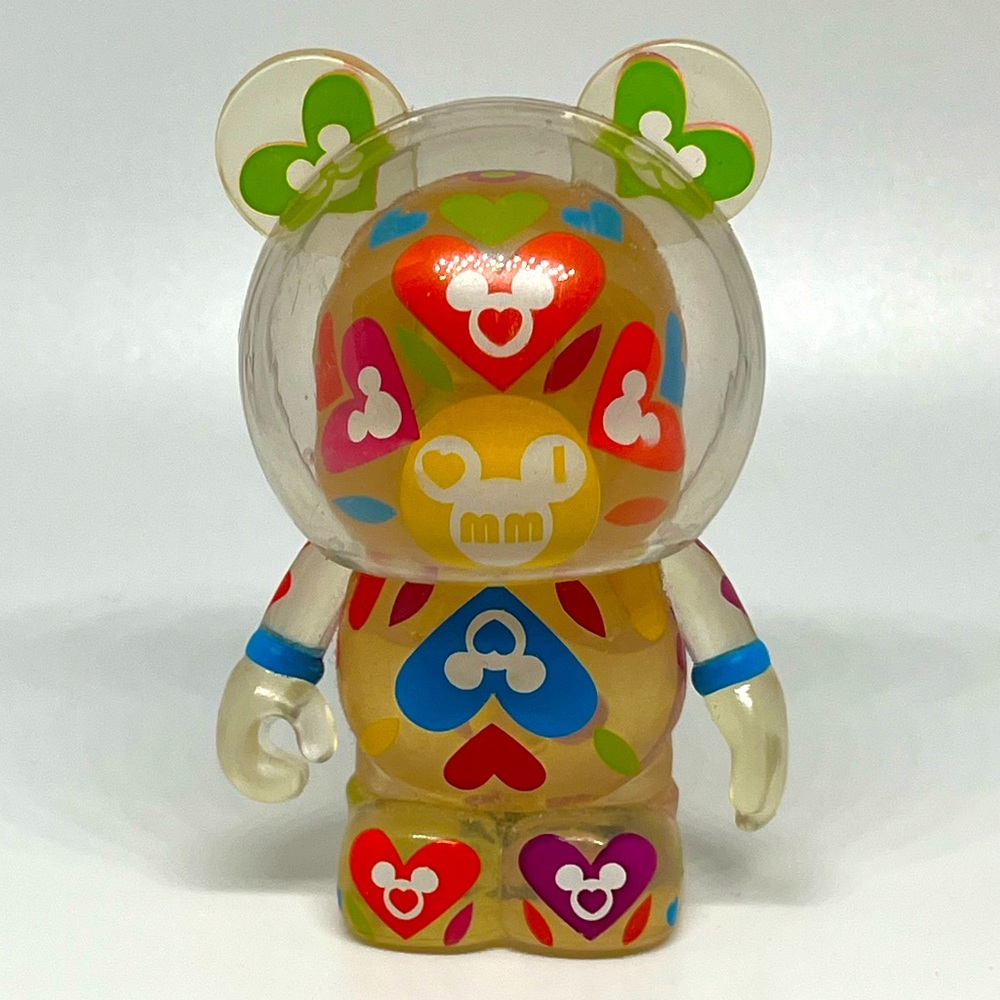 Special Edition Disney Vinylmation Mickey Mouse “I❤️MM” 3 inch figurine (rare)